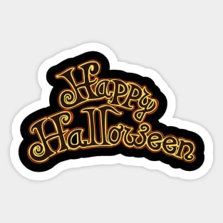 Happy Halloween Sticker